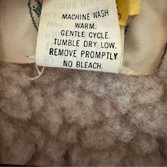 Whitewater Vintage Real Tree Camouflage Wool Sherpa Zip Up Sweater Sz L Hunting - Picture 8 of 15